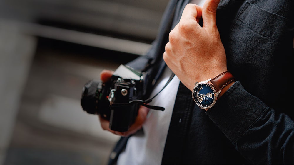 Hamilton Jazzmaster Open Heart Auto H32675540